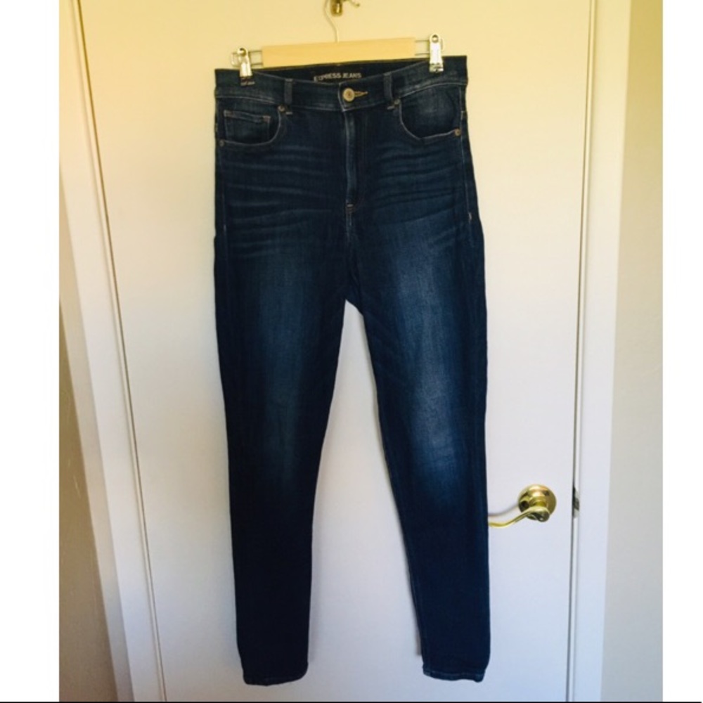 Express super high rise legging Jeans size 8R